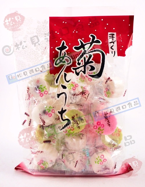 幸福堂菊豆餡落雁餅250g【4933121200027】