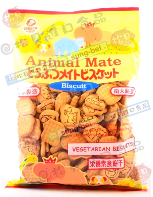 寶製動物餅280g【4902088060326】