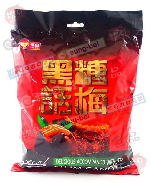 福伯黑糖話梅(大)600g【4712893944977】