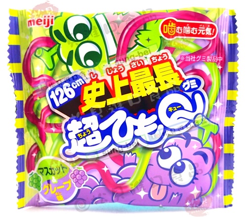 明治超長QQ軟糖(葡萄)29g【4902777158631】