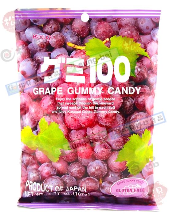 春日井葡萄軟糖113g【4901326030848】