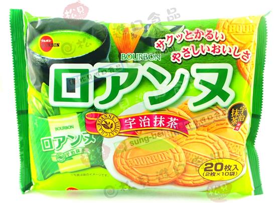 北日本抹茶法蘭酥20枚142g【4901360315956】