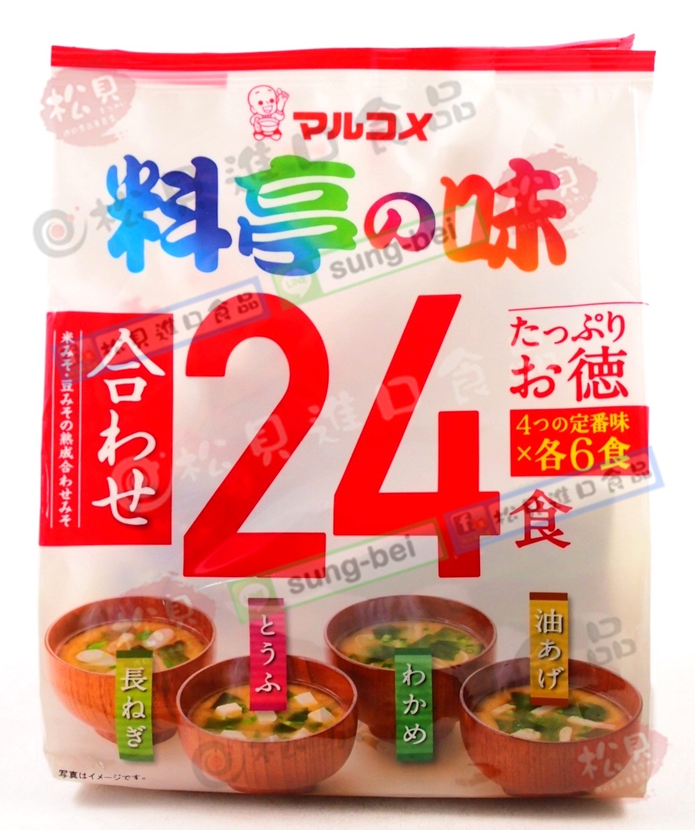 一休綜合味噌湯24入432g【4902713127653】