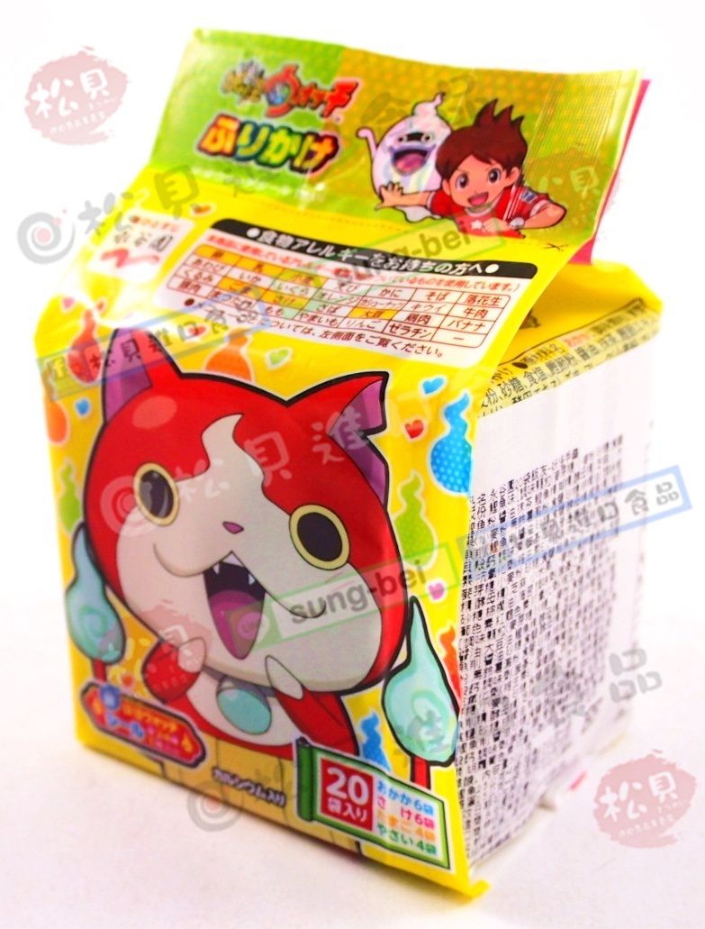 丸美屋妖怪手錶飯友20袋入50g【4902388038148】