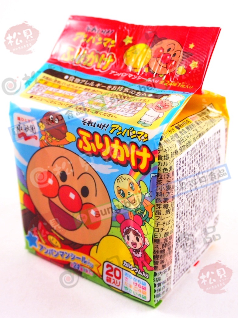 丸美屋麵包超人飯友20袋入50g【4902388037103】