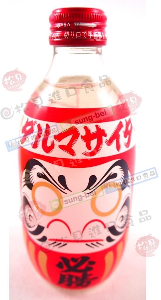木村必勝祈福達摩碳酸飲料300ml【4972842373207】