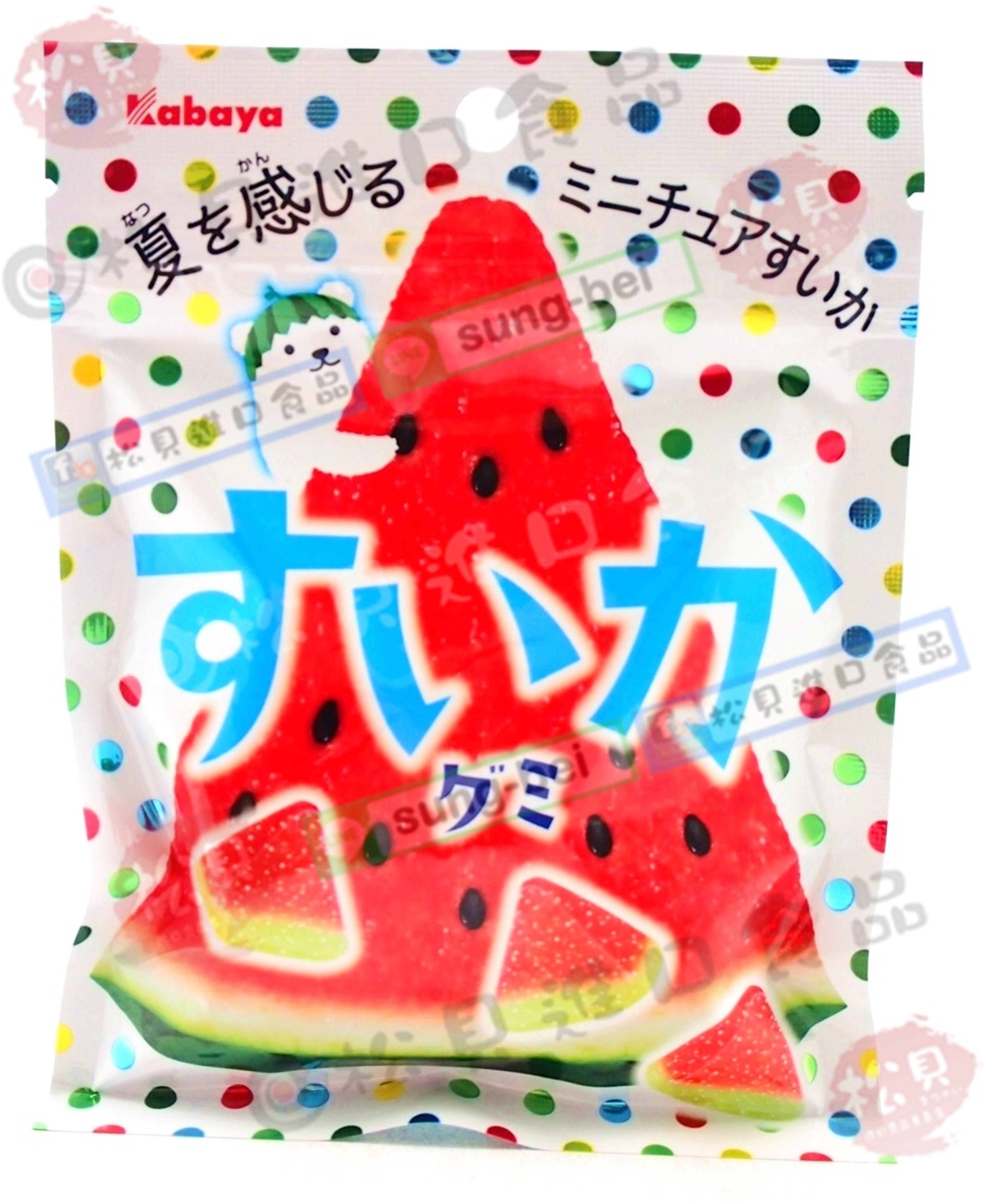 卡巴西瓜QQ軟糖50g【4901550267348】