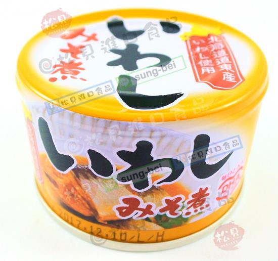 日魯沙丁魚罐(味噌煮)150g【4902165148442】