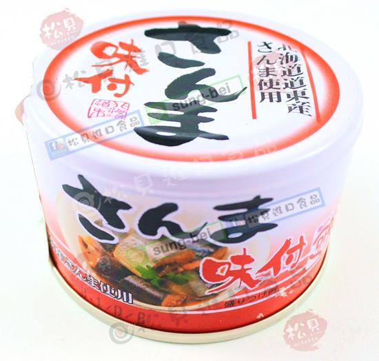 日魯秋刀魚味付罐150g【4902165707496】