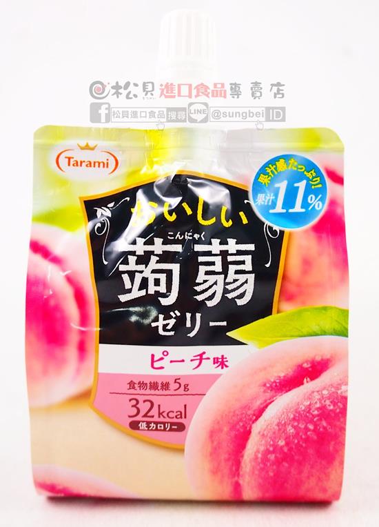 達樂美果凍飲(蜜桃1)50g【4955129012747】