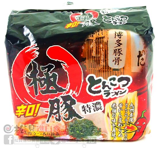 益生ACE5食包麵(辣豚骨)465g【4897020734130】