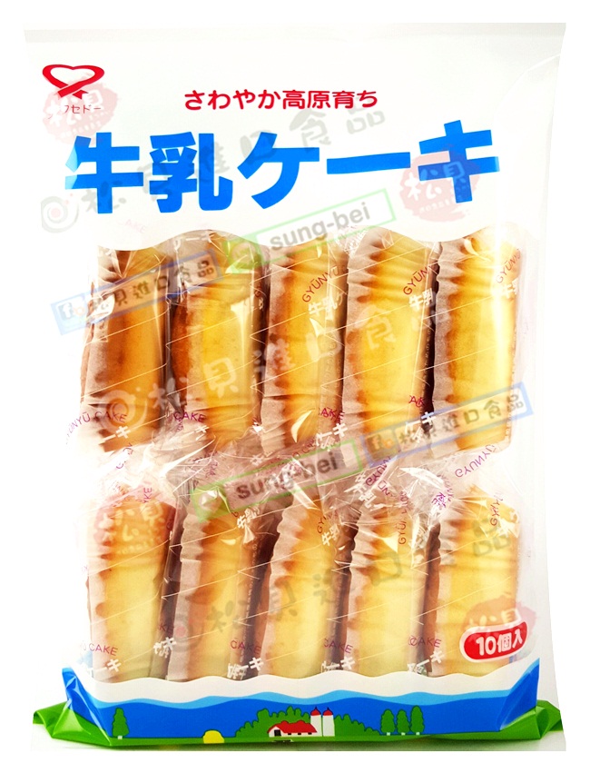 幸福堂牛奶蛋糕180g【4933121401097】