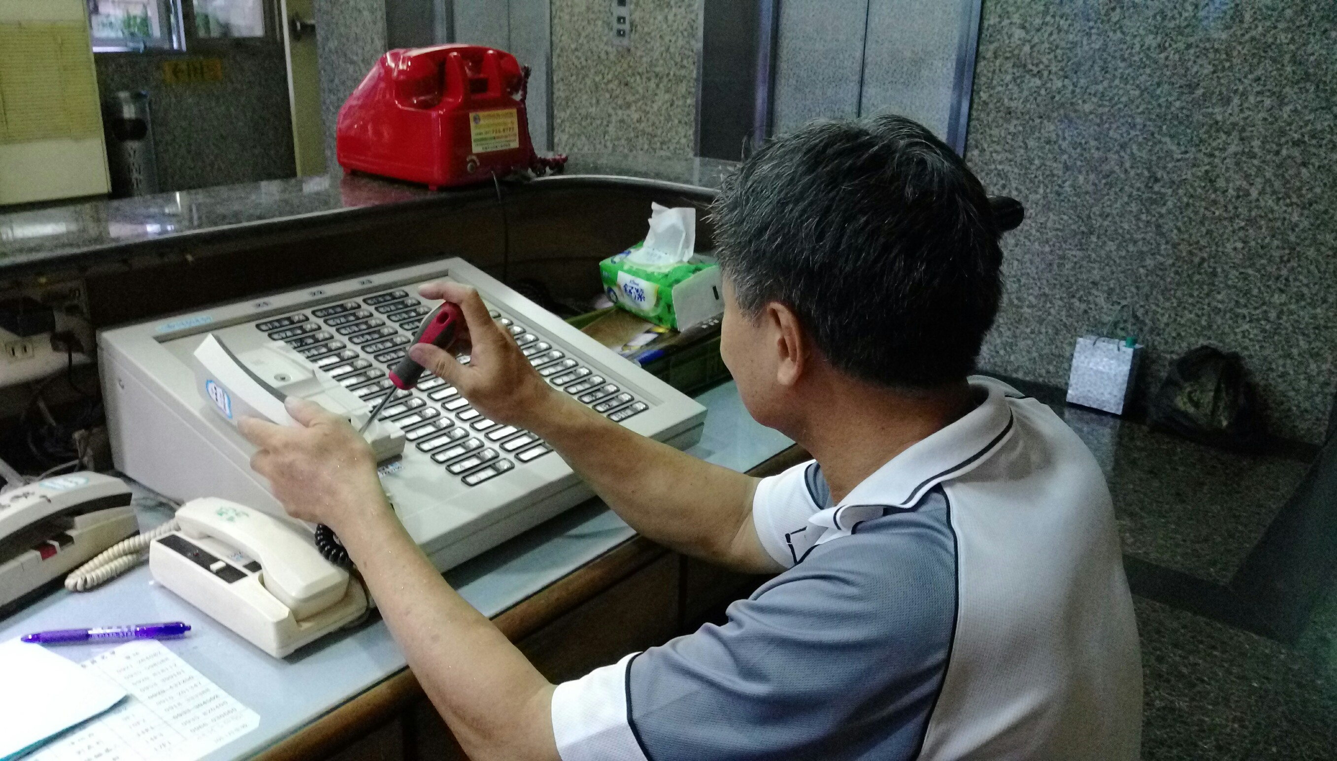 大樓對講機系統施工