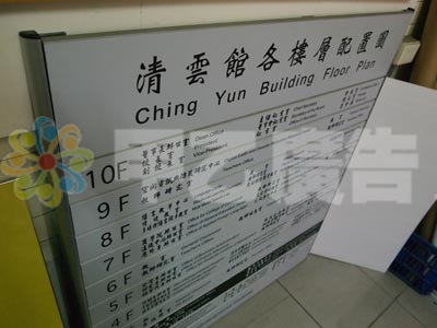 組合式鋁合金牌