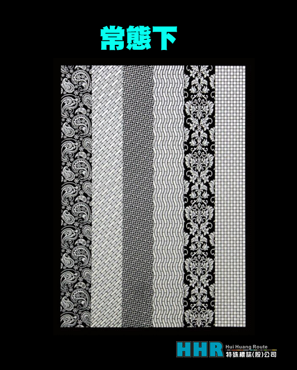 單色炫光-耐磨擦專用(反光夜光熱轉印標)