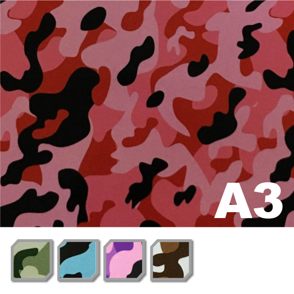 【DIY材料】A3迷彩