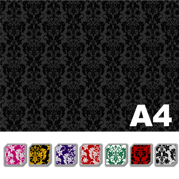 【DIY材料】A4花藤反光貼紙