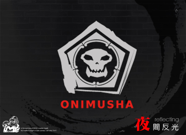 【反光貼紙】鬼武者圖案