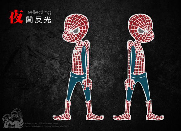 MLR015-010蜘蛛人對貼