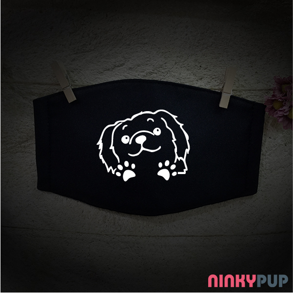 可愛狗防塵口罩