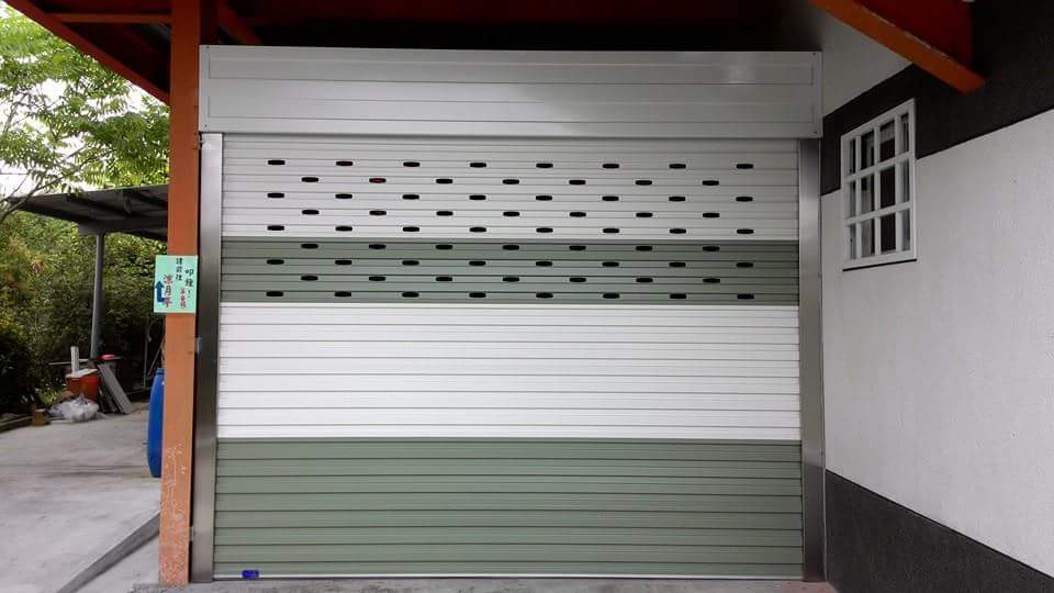 鍍鋁鋅快速捲門
