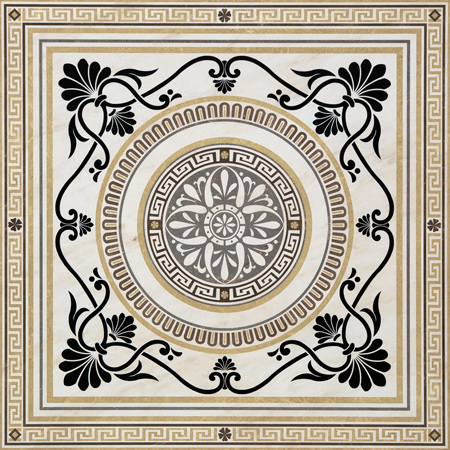 拋釉單片花磚L8601