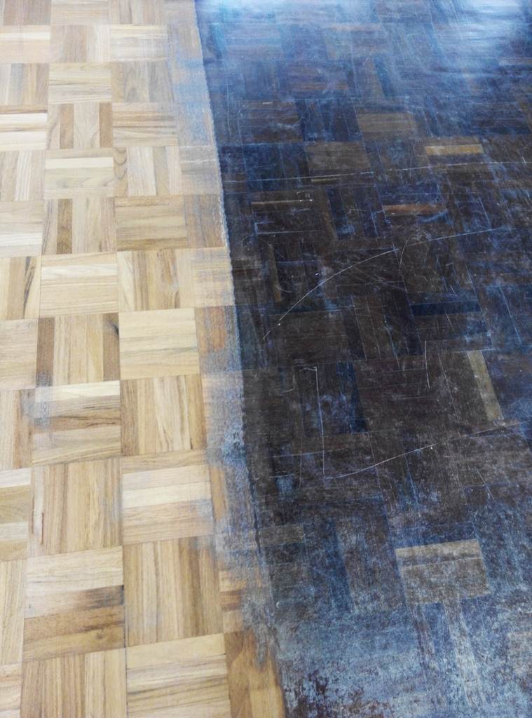 舊地板磨光油漆整修