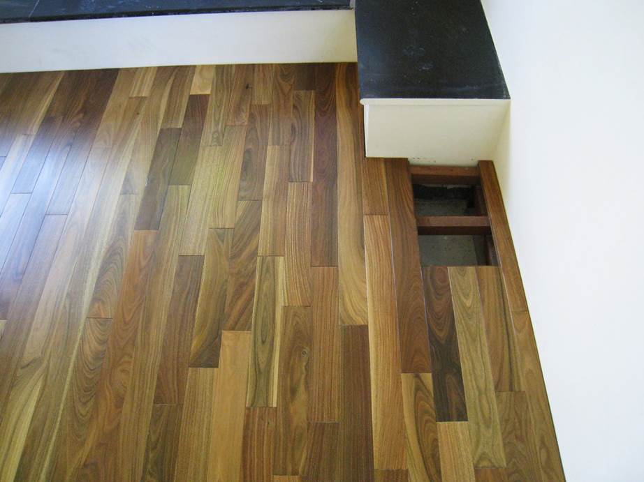 玉檀香地板工程1