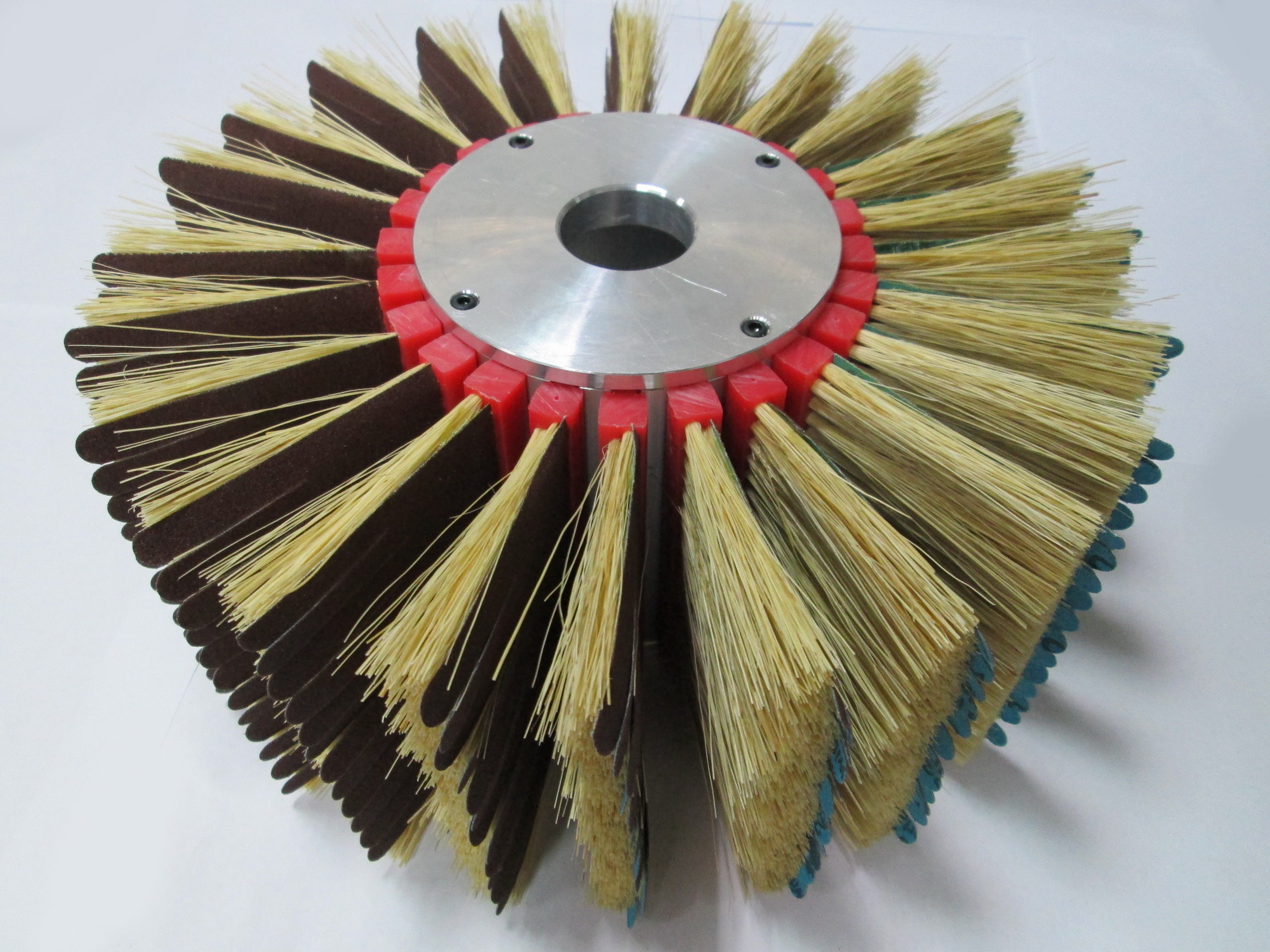 簡易型插銷式砂布棕輪