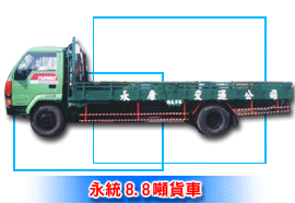 永統8.8頓貨車