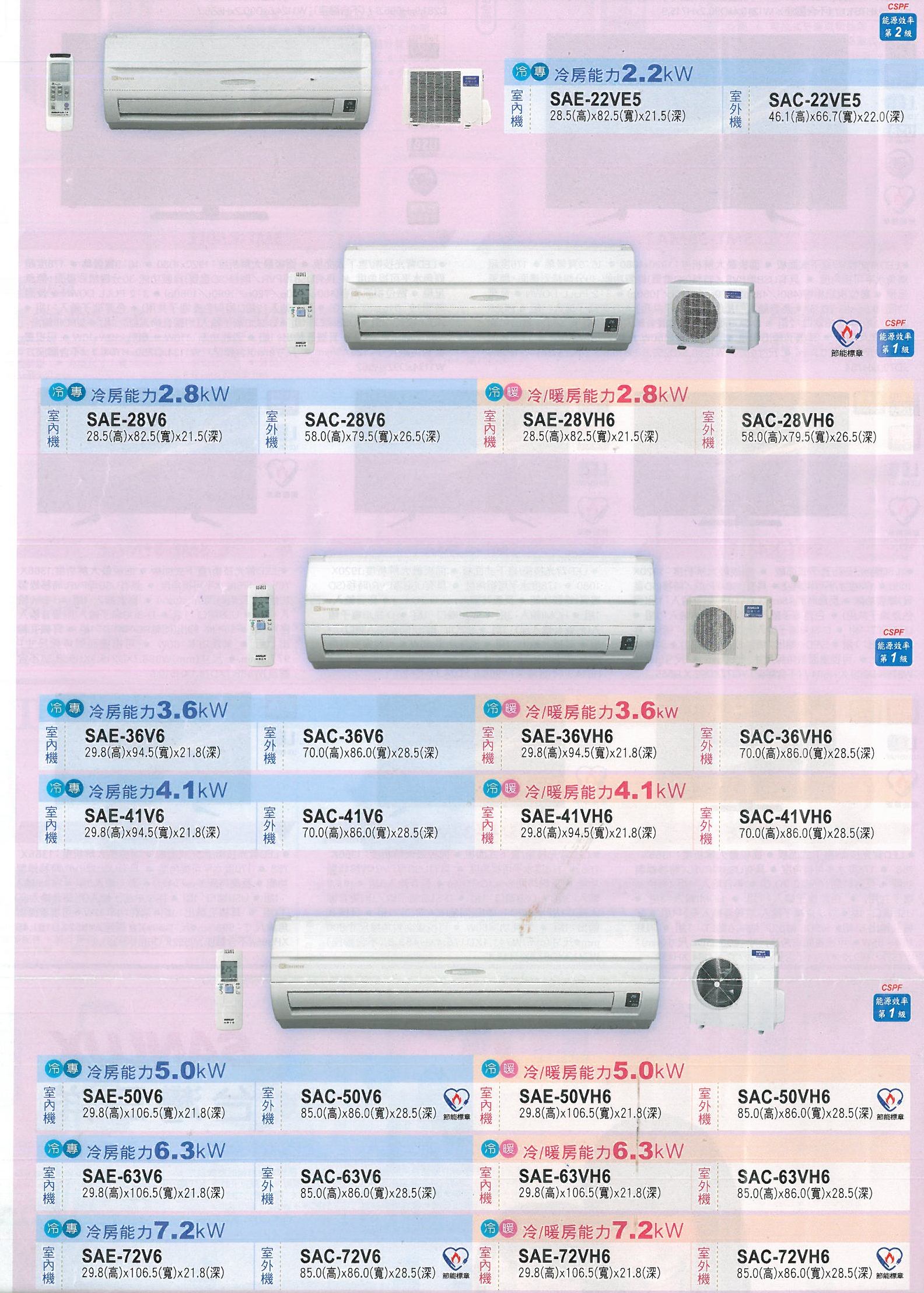 精品型直流變頻一對一