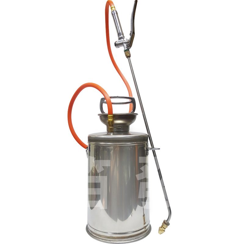 不鏽鋼圓桶手動6L