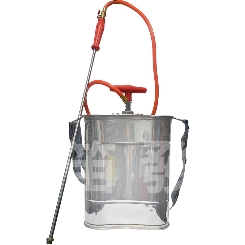 不鏽鋼扁桶手動8L