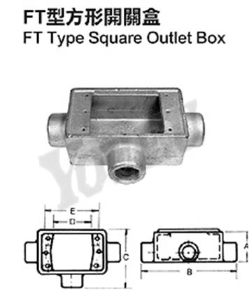 FT型方形開關盒