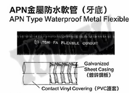 APN防水金屬軟管