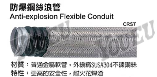 防爆鋼絲浪管