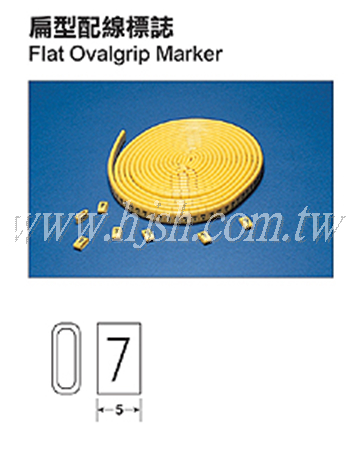 扁型配線標誌