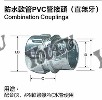 防水軟管PVC管接