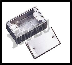 鋁盒&amp;白鐵單聯蓋板