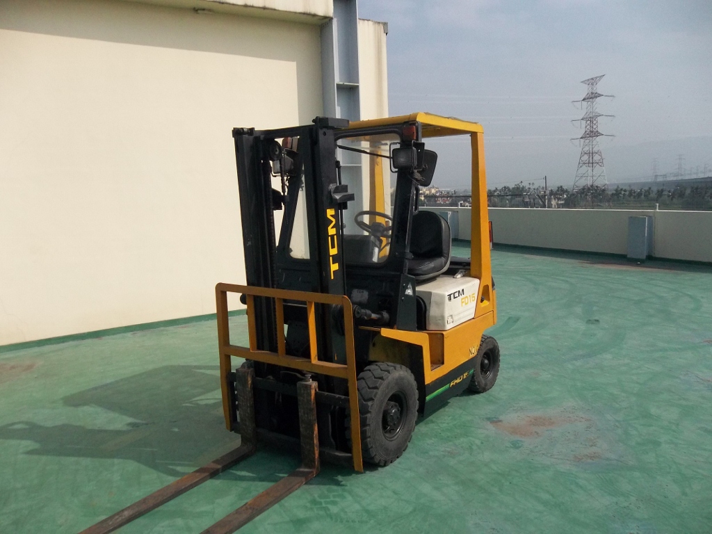彰化中古堆高機-15.TCMFD1.5頓