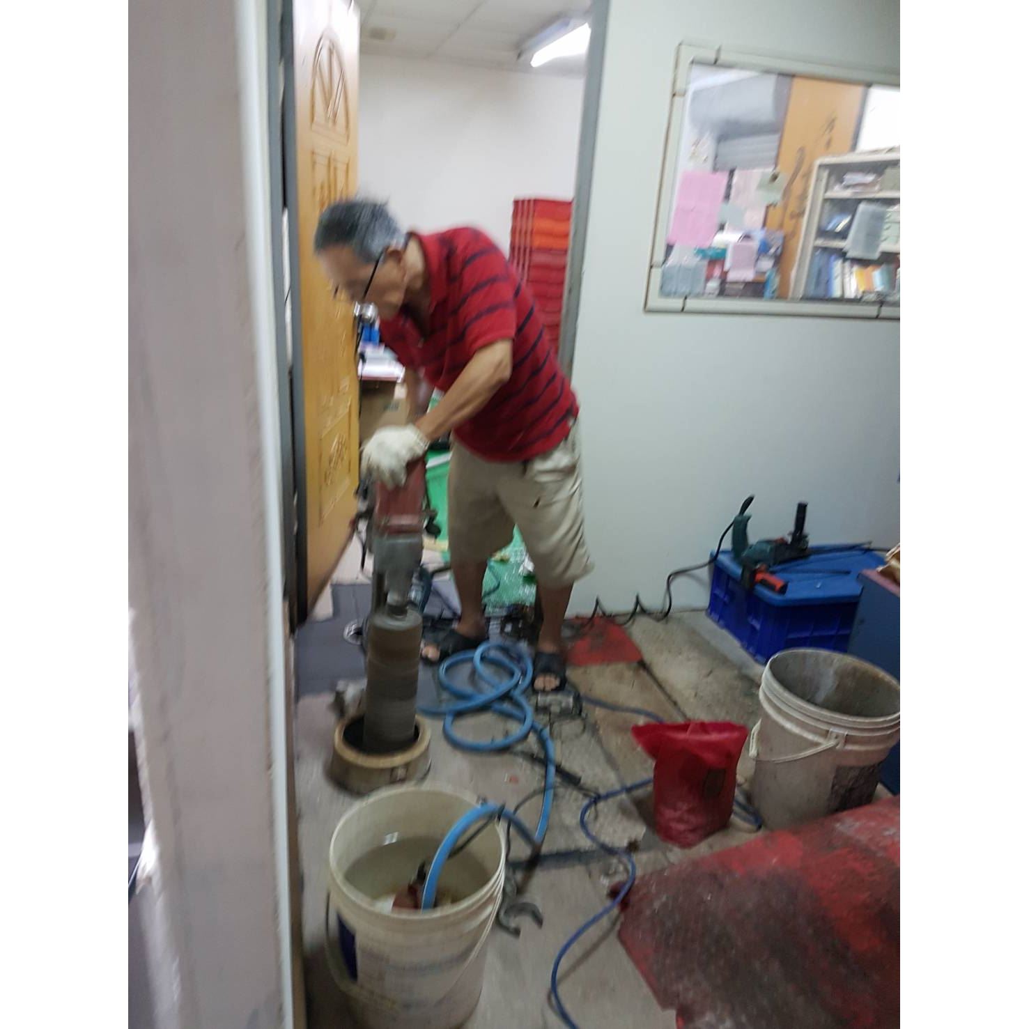 大里重劃區內的老房子