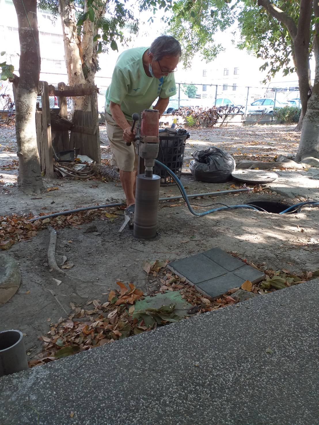 尋測化糞池+處理糟間格