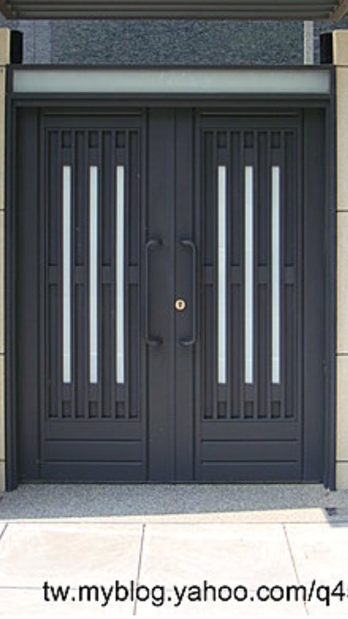 不銹鋼雙開大門