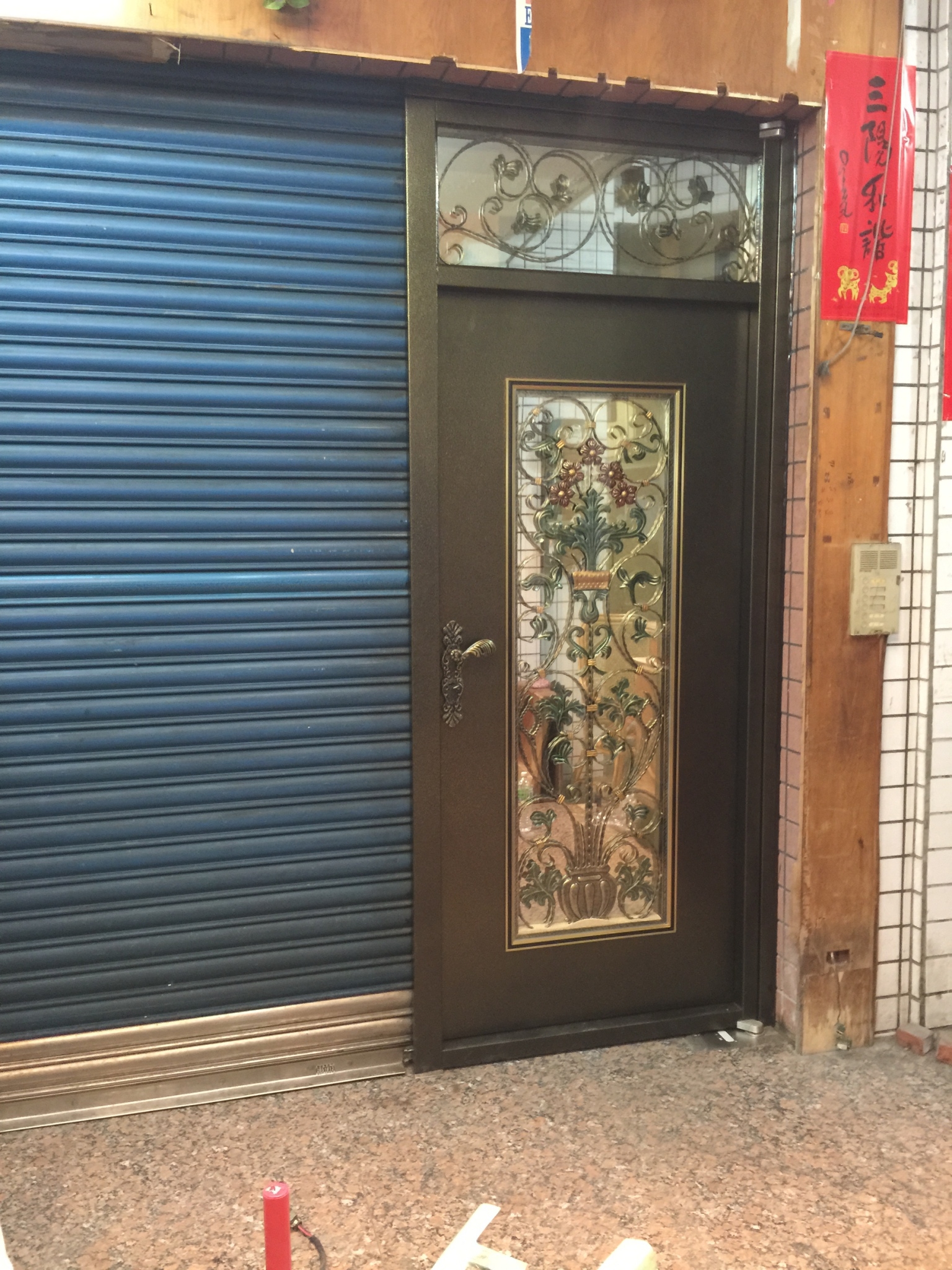 高雄藝術鍛造門