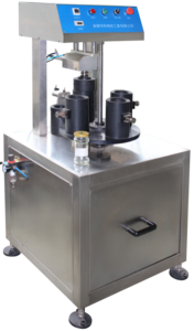 半自動四口真空鎖蓋機