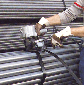 氣壓式免鐵扣鐵皮打包機