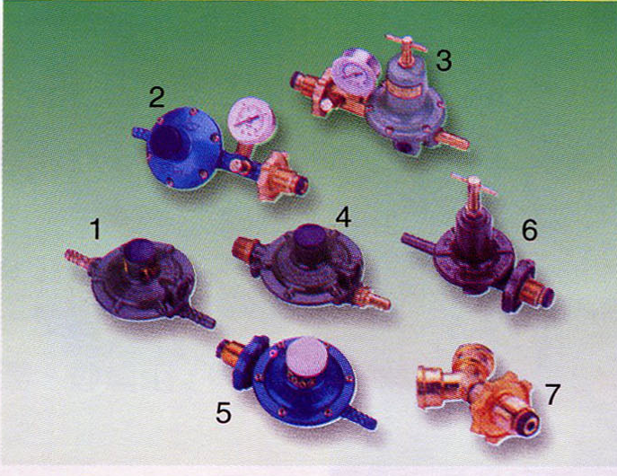 一般型、酊管小型、中、瓦斯桶大三通