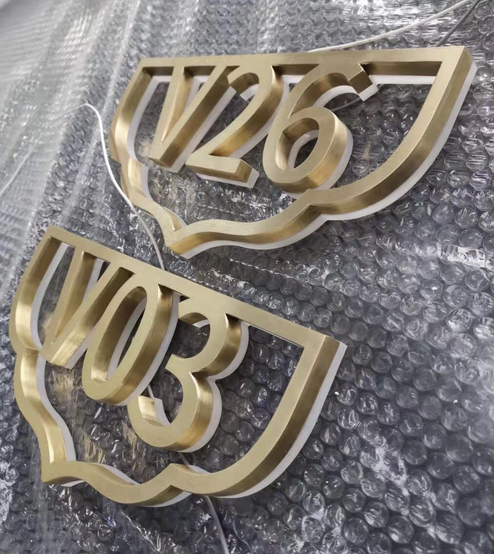 LED不銹鋼燈箱字