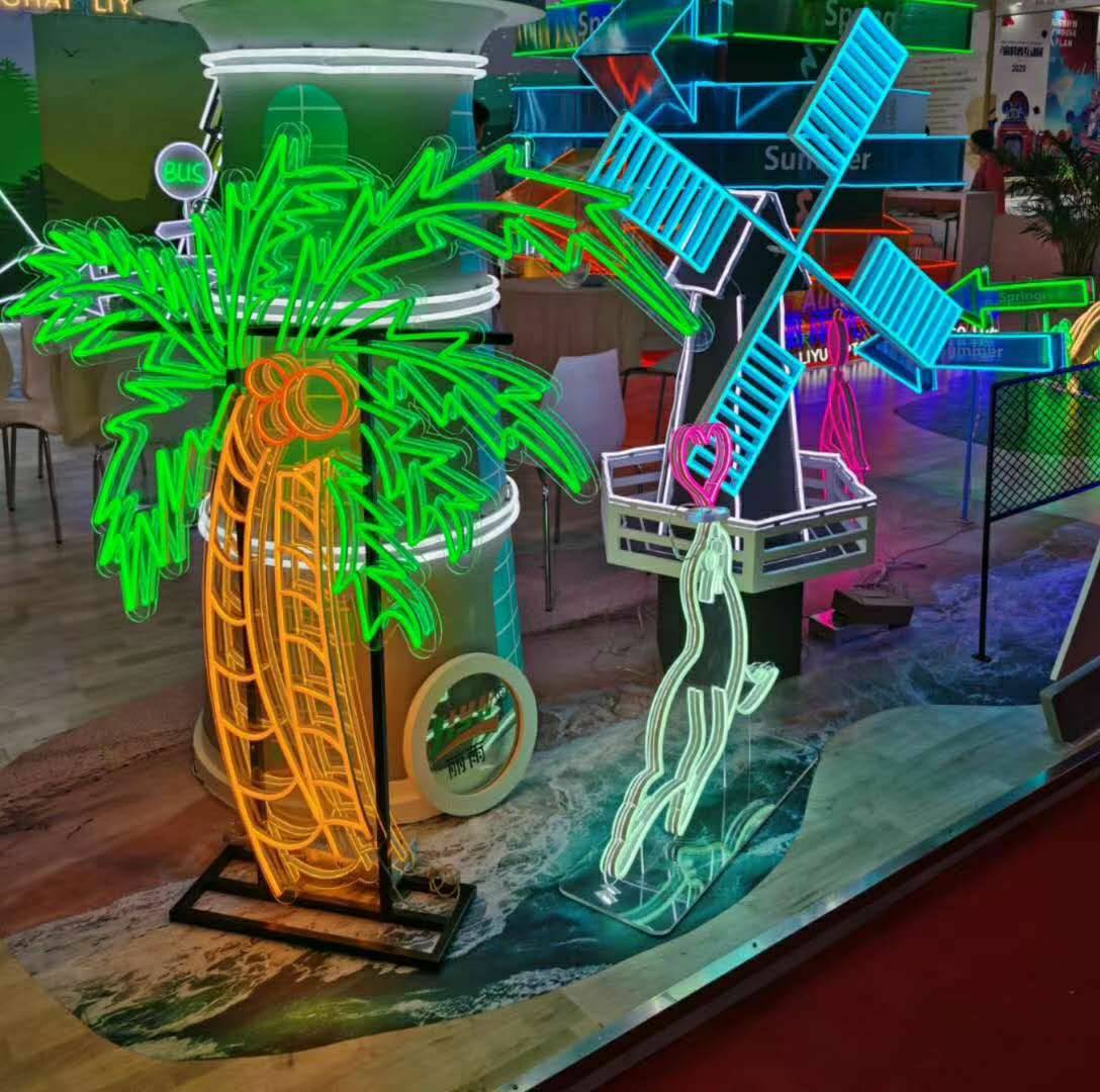 LED霓虹-廣告招牌-階梯廣告招牌11