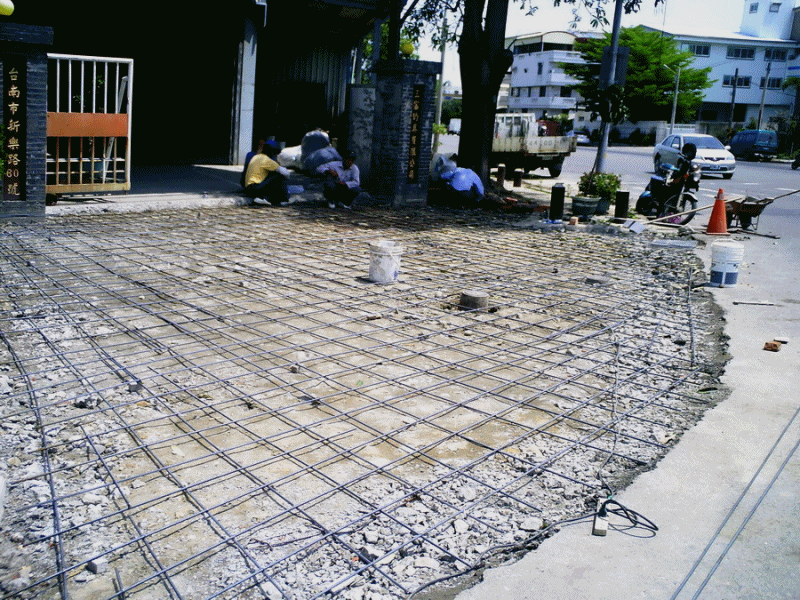 景觀工程15三富釣具門面鋼筋水泥anigif